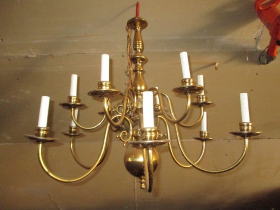 Brass Chandelier