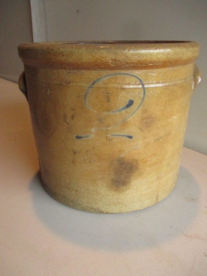 2 Gallon Stoneware Crock (As Found)