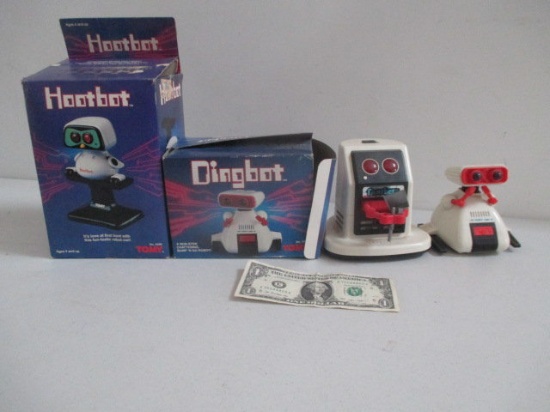 Dingbot Tomy Robot with Box, Dust Box Robot - No Box and Heatbot Box Only (No Robot)