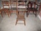 Early Stenciled Rocker and Other Chairs