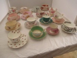 Aynsley & Other Bone China and Antique Cups and Saucers