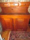 Pine Dry Sink with 3 Drawers and 2 Doors 44