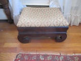 19th Century Mahogany Stool 17