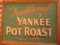 Traditional Pot Roast sign paint on chalkboard 24