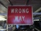 Wrong Way sign from Durgin Park kitchen 18