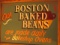 Boston Baked Beans sign paint on chalkboard 24