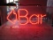 Neon Bar sign (works) 24' X 10