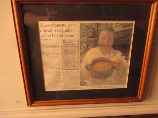 AP Baked Beans article - Frame 16" x 14"
