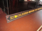 Established before you were born Durgin Park metal & wood sign 174