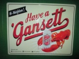 Narragansett beer sign 23 1/2