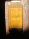 Durgin Park wooden Gaslight Pub sign 17