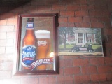 Sam Adams mirrored ad & Simple tastes ad 19 1/2