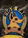 Pig's Ear Brown Ale metal sign 19