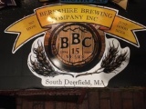 Berkshire Brewing Company metal sign 24