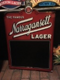 Narragansett Lager metal sign 18