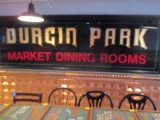 Durgin Park Market Dining Rooms reverse painted sign 122