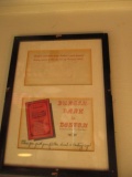 Vintage Durgin Park letter Frame 8