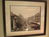 Framed photo of Vintage Faneuil Hall scene Frame 18 1/2