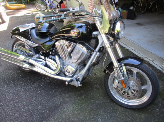 2005 Victory Hammer 100 Cubic Inches Motorcycle - 3,146 Miles