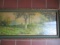 R. Atkinson Fox Print of Country Road - Some Frame Chipping - Frame 12 1/2