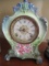 Royal Bonn German Porcelain Clock with Ansonia Brass Works 12