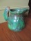 Weller Pottery Fish Handled Art Pottery Vase 8