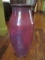 Drip Glaze Art Pottery Signed Vase (Repair on Bottom) 11