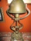 Iron Base Table Lamp with Metal Bell Shaped Shade 14