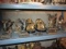 Elephant Bookends and Metal Ware