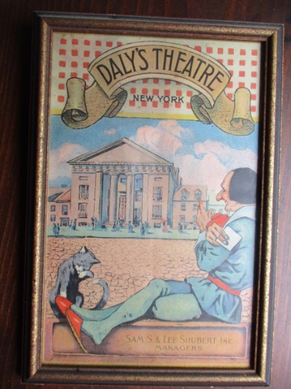 Daly's Theatre New York Sam S & Lee Shubert Inc. Managers