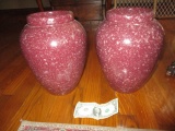 Pair of Art Pottery Vases 12