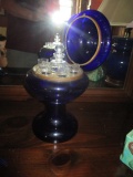 Cobalt Blue Cordial Decanter - Tantalus 13 1/2