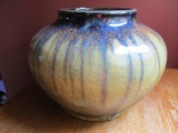 Fulper Drip Glaze Vase 8