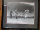 Ted Williams Hitting Home Run Framed Photo - Frame 24