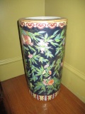 Asian Floral Design Umbrella Stand 18