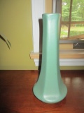 Matte Green Art Pottery Vase 11