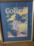 Maxfield Parrish Collier's Magazine Cover - Frame 19 1/2