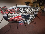 Coors Light Patriots Neon Sign 33