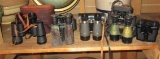 Binoculars Various Ages and Makers