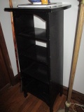 Wooden Tapered Shelf Bookcase