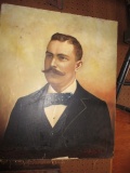 O/C of Man with Moustache LL Bates 1893 - some cracking