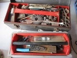 Toolboxes with Wrenches, Sockets and Other Tools