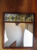 Maxfield Parrish Oak Old King Cole Mirror 14