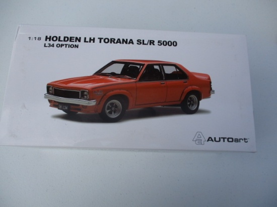 AUTOart Holden LH Torano SL1R 5000 L34 Option 1:18 Die Cast Car in Box