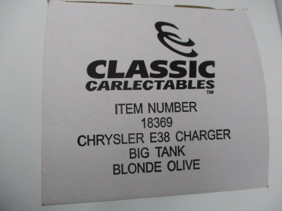 Classic Carlectables Chrysler E 38 Charge Big Tank Blonde Olive MIB