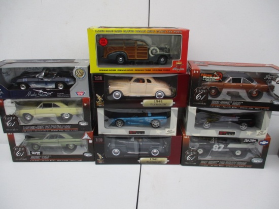 Highway 61, UT, Road Signature and Other 1:18 Die Cast Cars - 10 Card MIB