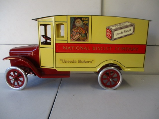 National Biscuit Company Metal Delivery Truck - New ERA Toys - Uneeda Bakers Truck