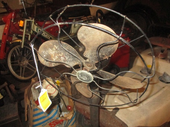 Emerson Seabreeze Cast Iron Vintage Floor Fan
