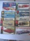 8 Built Vintage AMT Ford Kits, Most Unpainted, All Appear Complete with Custom Parts and Decals