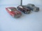 3 Early Promo Cars: 1949 Ford, 1950 Chrysler and 1956 Pontiac. All have some wear.